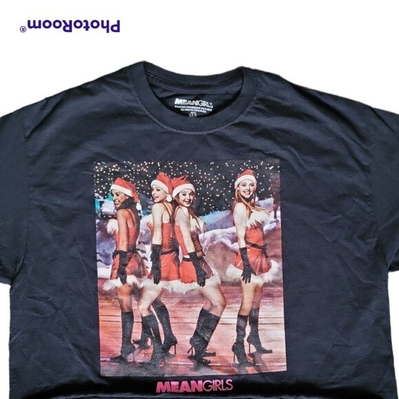 MEAN GIRLS HOLIDAY CROPPED TSHIRT - M/L - Picture 2 of 5